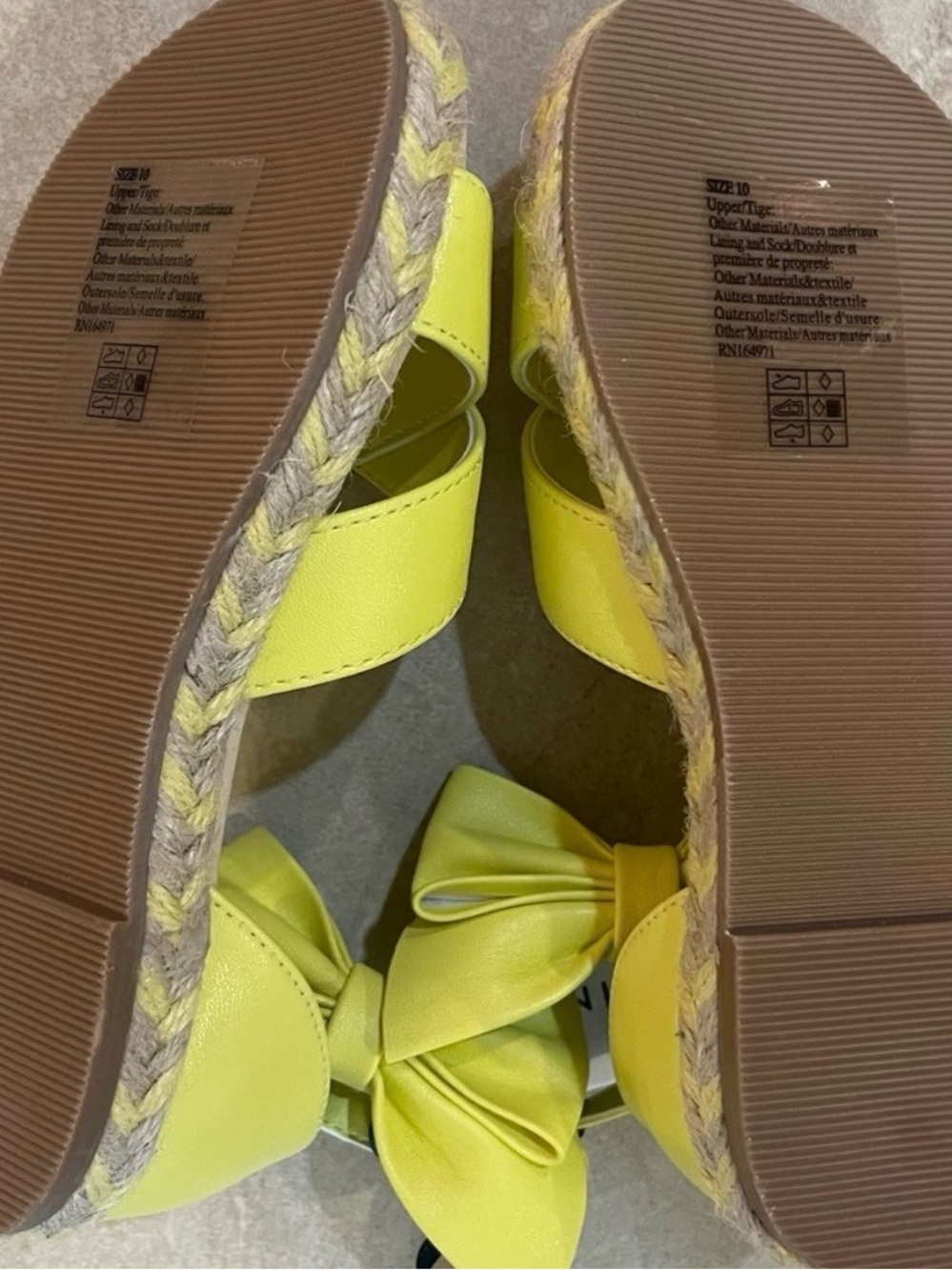 JANIE AND JACK BOW STRAP ESPADRILLE - Picture 6 of 7
